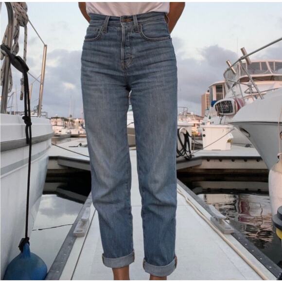 Veronica Beard Blake Classic Straight High Rise Denim in Keystone Wash Size 26 - Picture 3 of 13